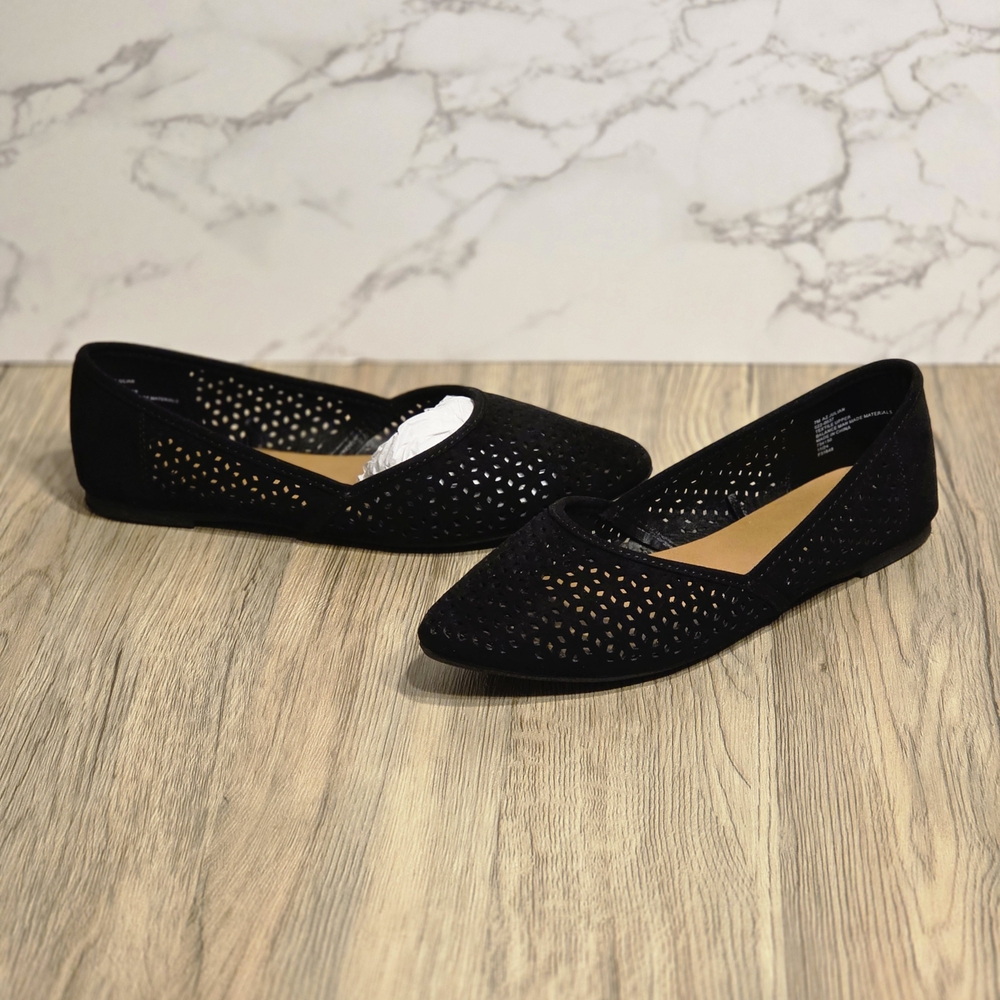 Arizona Jean Co Julian Womens Pointed Ballet Flats